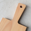 Beech cutting board with handle  395x130x20 mm