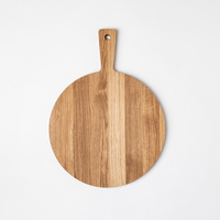 Oak cutting board with handle  395x290x20 mm