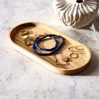 Oak deco tray 250x120x15 mm