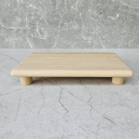 Oak display deco sushi tray 250x180x35 mm
